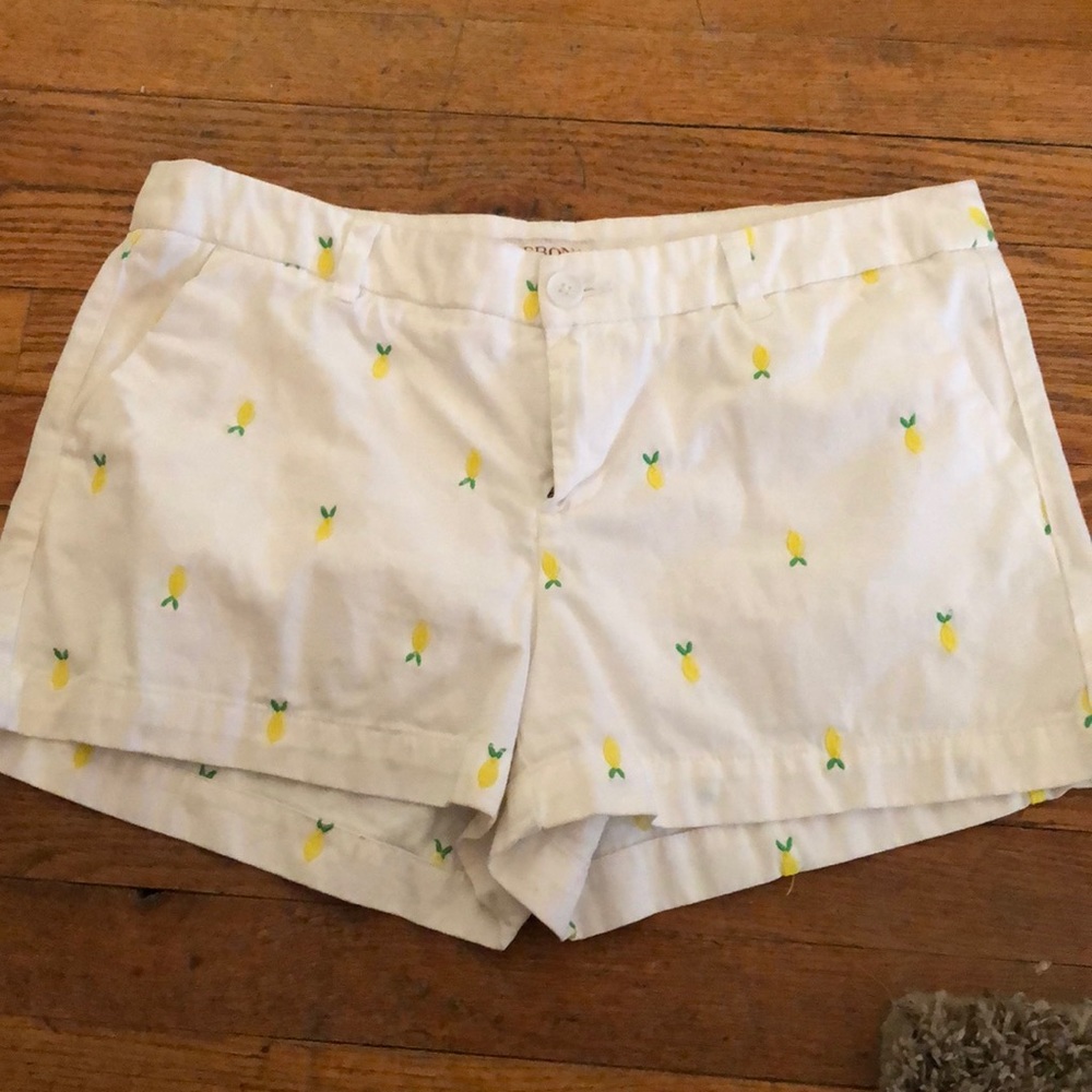 Merona white lemon shorts